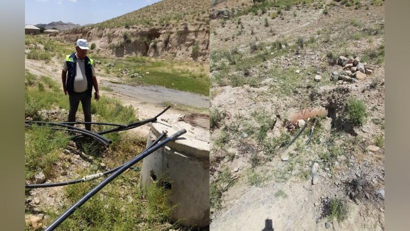 'Сурхондарёда ичимлик сувига ноқонуний уланиш ҳолати аниқланди'ning rasmi