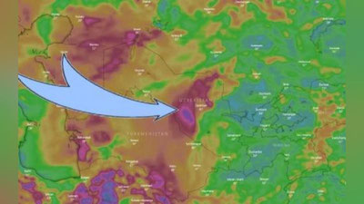 Изрображение 'В Узгидромете предупредили об усилении ветра'