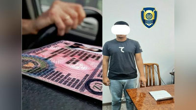 'Buxoroda "prava" olish uchun imtihondan o`tkazib qo`ymoqchi bo`lgan firibgar ushlandi'ning rasmi