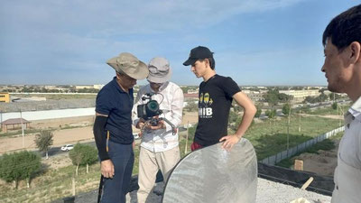 '“Учқуннинг ибрати” ҳужжатли фильми суратга олинмоқда'ning rasmi