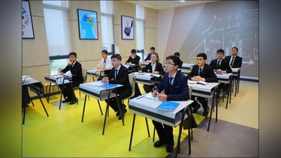 'Prezident maktablari o`quvchilari A-Level' imtihonlarida eng yuqori natijani qo`lga kiritishdi'ning rasmi