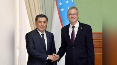 'Vladimir Norov AQSh Elchisini qabul qildi'ning rasmi