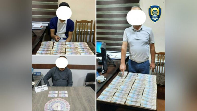 'Электр энергиясидан қарздорликларни йўқ қилиб беришни ваъда қилган туман электр таъминоти корхонаси бўлим раҳбари қўлга олинди'ning rasmi