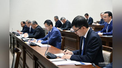 'Prezident tomonidan Toshkent shahrida yil yakuniga qadar Qashqadaryodagi klasterga qo`shimcha yana 2 ta loyihani ishga tushirishni topshirdi'ning rasmi