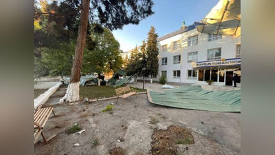 'Kuchli shamol Boysunda 23 mahallani elektr energiyasidan uzib qo`ydi'ning rasmi