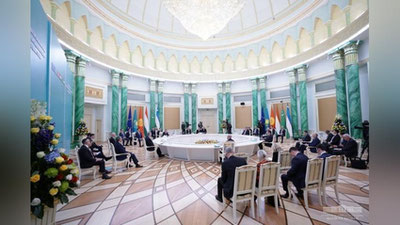 'Президент минтақавий хавфсизликни таъминлаш борасидаги амалий ҳамкорликни кучайтириш муҳимлигини таъкидлади'ning rasmi