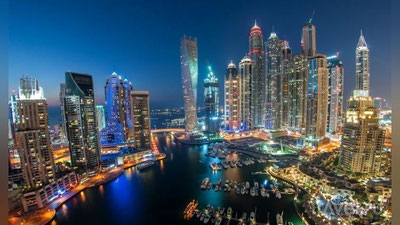 'Dubay barcha karantin talablarini bekor qildi 'ning rasmi