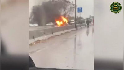 'Zangiotada "Nexia-2" yonib ketdi (video)'ning rasmi