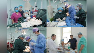 'Buxoroda ilk bor ochiq yurakda murakkab kardioxirurgik operasiyalar o`tkazildi'ning rasmi