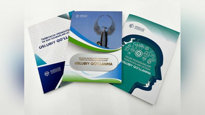 'Yangi uslubiy qo`llanmalardan endi barcha o`qituvchilar foydalanishi mumkin'ning rasmi