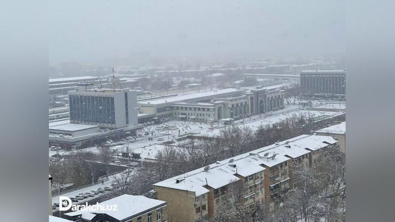 'Bugun respublikaning 6 ta viloyatida qor yog`adi'ning rasmi