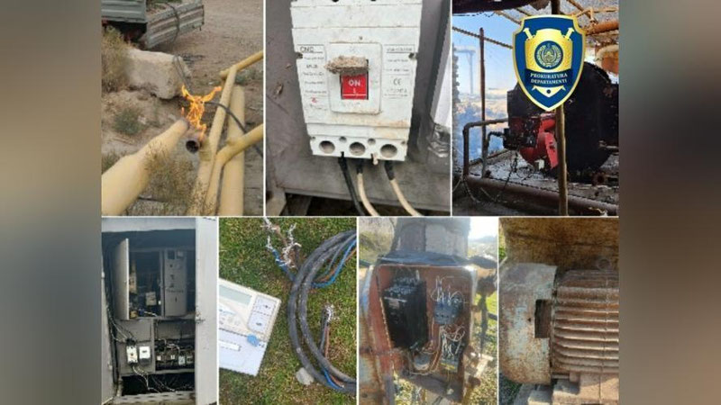 'Ўзбекистоннинг тўртта ҳудудида табиий газ ва электр энергияси тармоқларига ноқонуний уланиш ҳолатлари фош этилди'ning rasmi