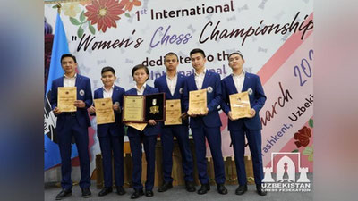 'O`zbekiston shaxmat jamoasi Osiyoda tengsiz deb topildi'ning rasmi