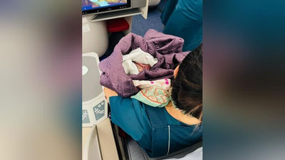 'Тошкентдан Истанбулга учган самолёт бортида чақалоқ туғилди'ning rasmi