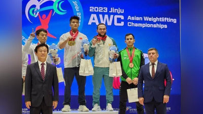 'Adhamjon Ergashev Osiyo chempionatida 2 ta medalni qo`lga kiritdi'ning rasmi