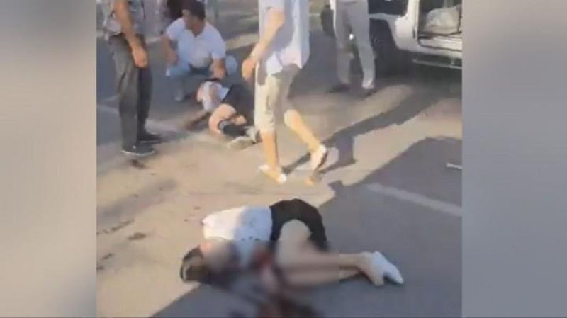 'Olmaliqdagi maktab o`quvchilarini mashina urib yuborgan holat bo`yicha jinoyat ishi qo`zg`atildi'ning rasmi