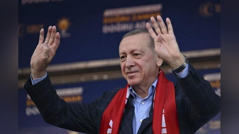 'Erdo`g`on rasman Turkiya prezidenti etib qayta saylandi'ning rasmi