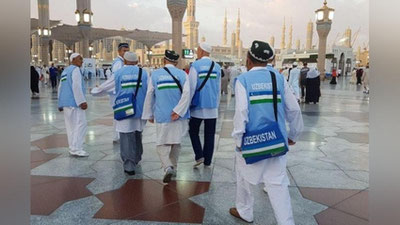 'Bugun bir guruh Hojilarimiz O`zbekistonga qaytadi'ning rasmi