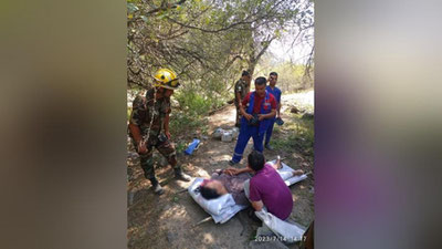 'Oqtoshda 64 yoshli ayol sharshara yaqinida yiqilib tushdi (foto)'ning rasmi