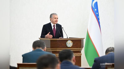 'Prezident boshchiligida qishloq xo`jaligi tarmoqlaridagi masalalarga bag`ishlangan yig`ilish boshlandi'ning rasmi