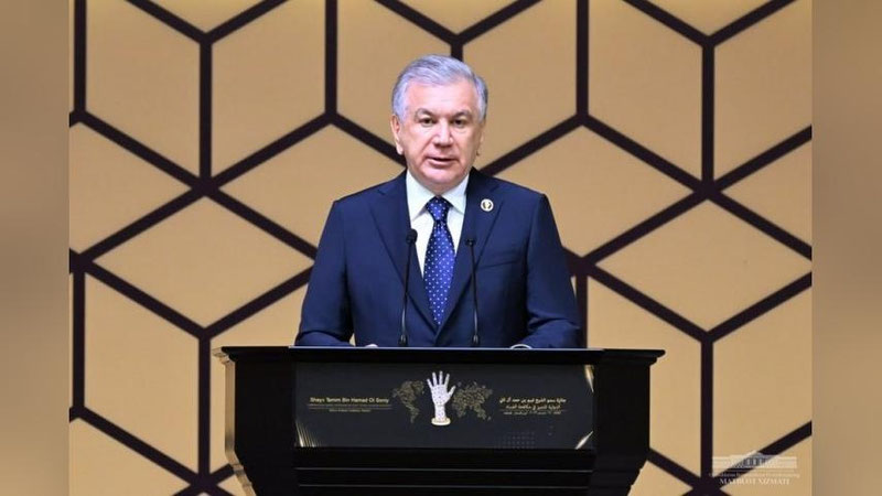 'Korrupsiyaga qarshi kurashishdek murakkab jarayonlarda eng oldingi saflarda borayotgan ommaviy axborot vositalari o`rnini alohida qadrlaymiz — Prezident'ning rasmi