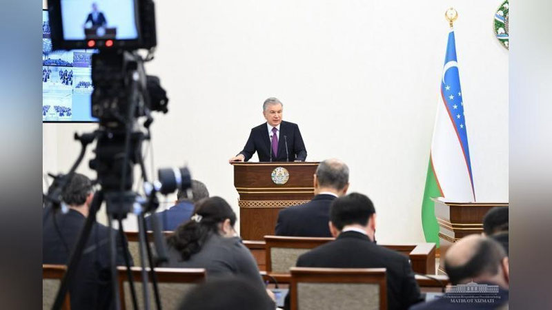 'Infratuzilma uchun mas`ul mutasaddilar va hokimlarning qurilish bo`yicha o`rinbosarlarini qattiq ogohlantirdi'ning rasmi