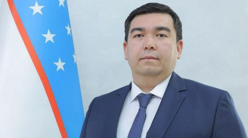 'Abdusamad Abdukarimov Davlat mehnat nazorati inspeksiyasiga rahbar bo`ldi'ning rasmi