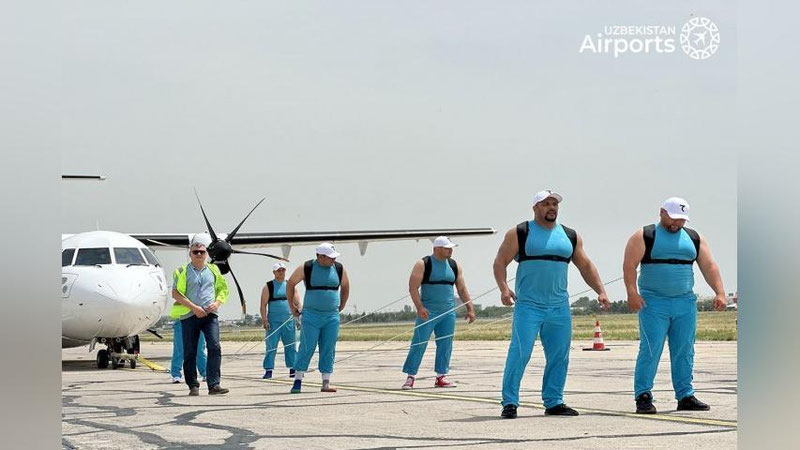 'Toshkent aeroportida "Ginnes" sport rekordi o`rnatildi'ning rasmi