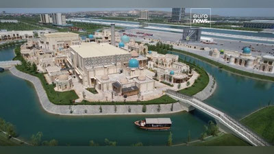 'Euronews telekanali muxbiri Samarqand sayyohlik markazi haqida lavha tayyorladi (video)'ning rasmi