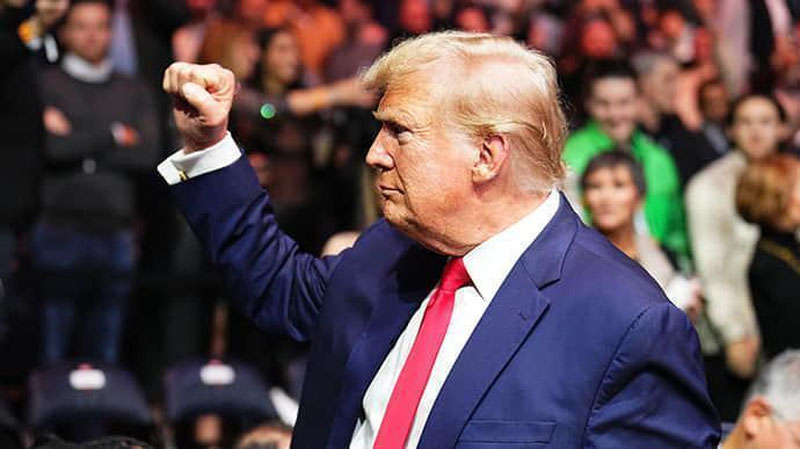 'Трамп расман Республикачилар партиясидан президентликка номзод сифатида кўрсатилди'ning rasmi