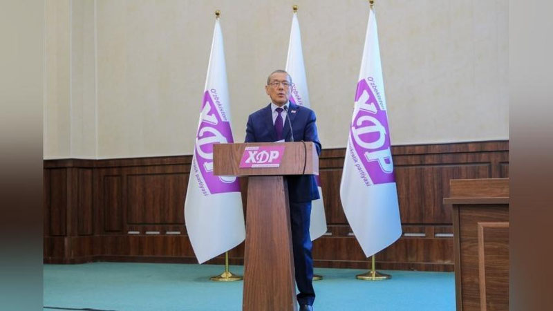 Изрображение 'Кандидат от НДПУ Улугбек Иноятов провел встречу с избирателями в Самаркандской области'