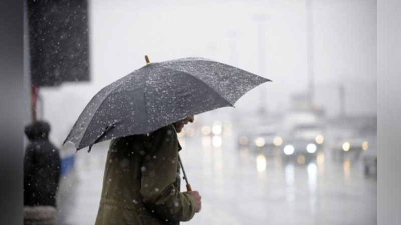 'Bugun ba`zi joylarda yomg`ir, ayrim hududlarda esa qor yog`adi'ning rasmi