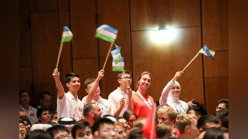 'O`zbekiston terma jamoasi Shveysariyada o`tgan 55-Xalqaro kimyo olimpiadasida 6 ta medalni qo`lga kiritdi'ning rasmi