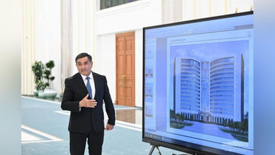 'Prezident transport va qurilish loyihalari taqdimoti bilan tanishdi'ning rasmi