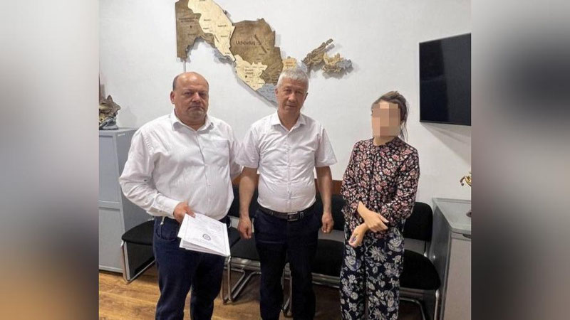'Алимент учун қидирувида бўлган жомбойлик аёл Тошкентдан топилди'ning rasmi