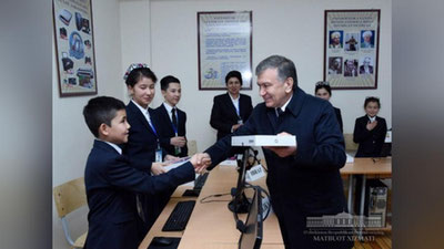 'Shavkat Mirziyoev: Bu erda haqiqiy iste`dodlar tarbiyalanadi'ning rasmi