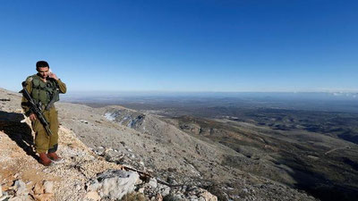 'Isroil Damashqqa aviazarba berdi 'ning rasmi