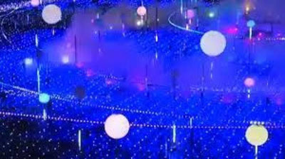 'Yaponiyada rangli chiroqlar shousi boshlandi 'ning rasmi