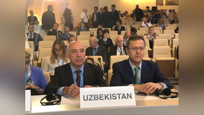 ' O`zbekiston delegasiyasi  JSSTning Evropa mintaqaviy byurosining 68-sessiyasida...'ning rasmi