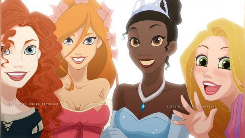 Изрображение 'СМОЖЕТЕ ЛИ ВЫ УГАДАТЬ, КАКИХ ПРИНЦЕСС DISNEY НАРИСОВАЛИ ДЕТИ?'