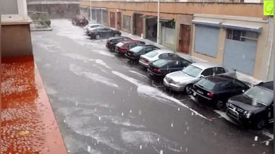 '​ISPANIYaDA KUChLI QOR BO`RONI KUZATILDI'ning rasmi