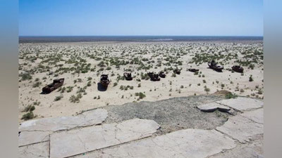 Изрображение 'КОРАБЛИ НА ВЫСОХШЕМ ДНЕ АРАЛА БУДУТ НОСИТЬ НАЗВАНИЯ СТРАН'