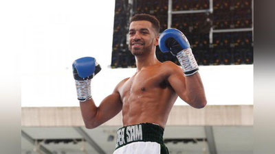 'Raqibining g`ashiga tekkan bokschi nokautga uchradi 'ning rasmi