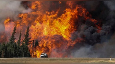 'Yangi Zelandiyada o`rmon yong`inlari davom etmoqda 'ning rasmi