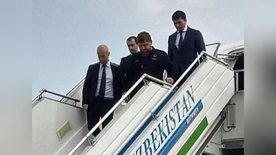 Изрображение 'РАМЗАН КАДЫРОВ НАХОДИТСЯ В УЗБЕКИСТАНЕ С РАБОЧИМ ВИЗИТОМ'