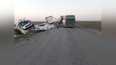 Изрображение 'ДТП В КАЗАХСТАНЕ УНЕСЛО ЖИЗНИ ДВУХ ВОДИТЕЛЕЙ ИЗ УЗБЕКИСТАНА'