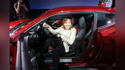 'Meri Barra — «General Motors» rulini boshqaruvchi xonim 'ning rasmi