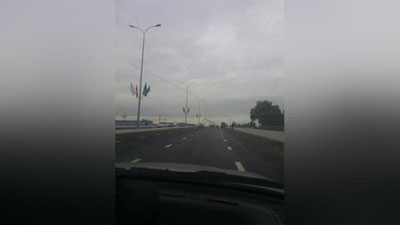 Изрображение 'ВОССТАНОВЛЕННЫЙ МОСТ НА УЗБУМ ОТКРЫЛСЯ (ВИДЕО)'