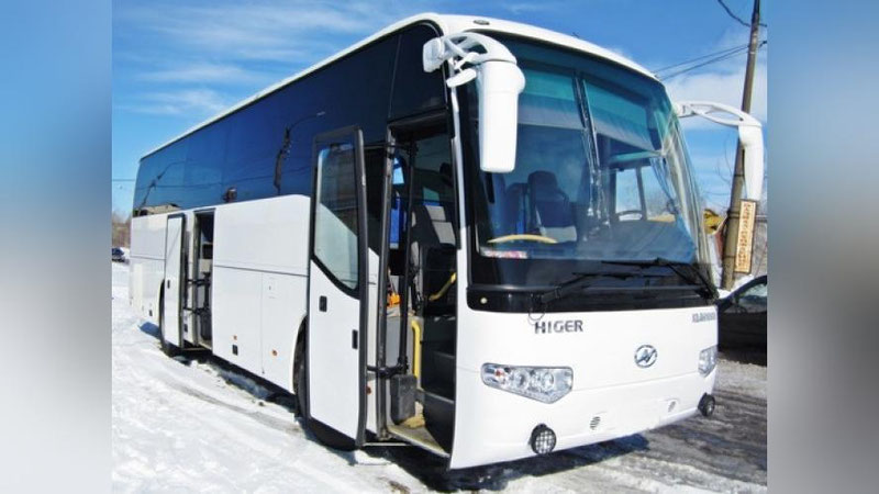 '2017 YIL OHIRIGAChA QOZOG`ISTON VA O`ZBEKISTON O`RTASIDA AVTOBUS QATNOVI YO`LGA QO`YILADI'ning rasmi