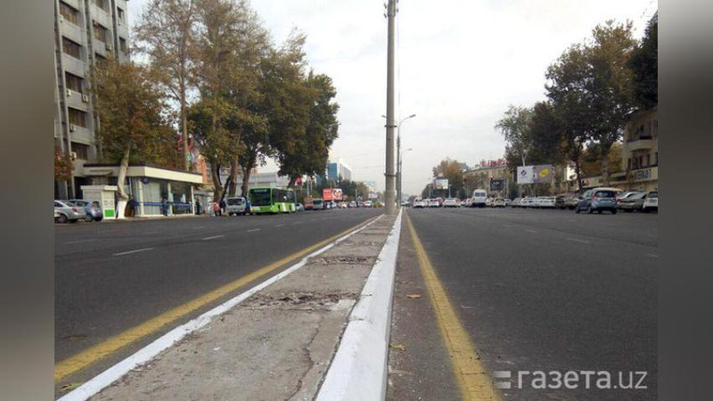 'TOShKENT KO`ChALARIDA AJRATUVChI TO`SIQLARNI DEMONTAJ QILISh IShLARI DAVOM ETMOQDA'ning rasmi